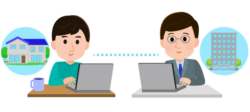 テレワークの働き方とは？